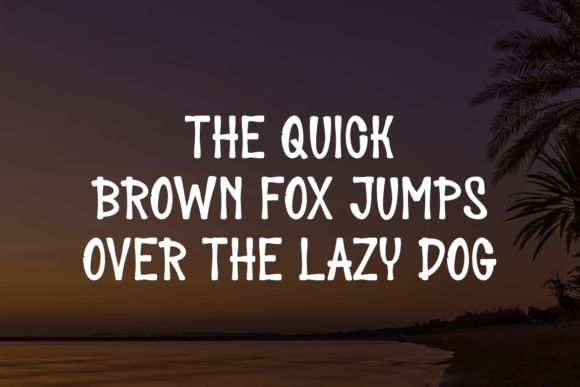Sangkel Font PNG with transparent background - Preview 1