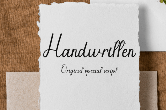 Calligraphy Font - Preview 3