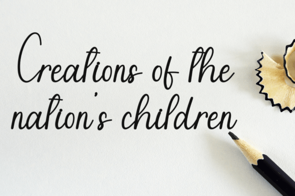 Calligraphy Font - Preview 4
