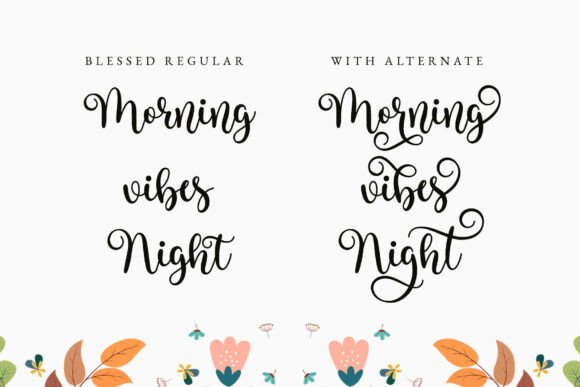 Blessed Font - Preview 1