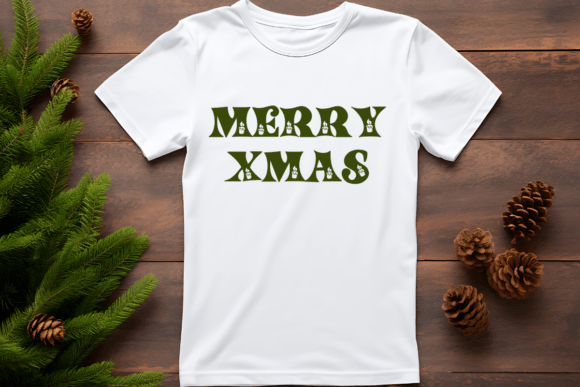 Candle Christmas Font - Preview 4