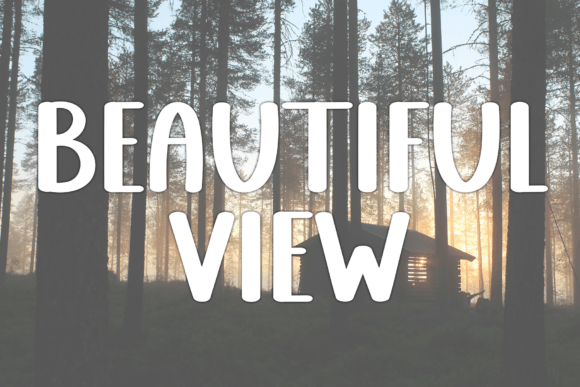 Charming Scenery Font - Preview 2