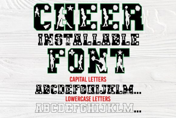 Cheer Varsity Font - Preview 1