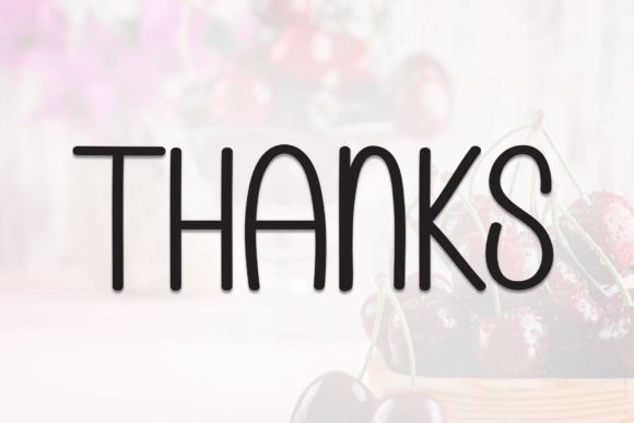 Cherry Pick Font PNG with transparent background - Preview 6