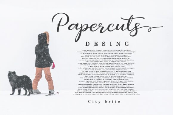 City ​​brite Font - Preview 6