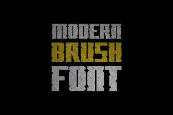 Cluntbrush Font - Preview 1