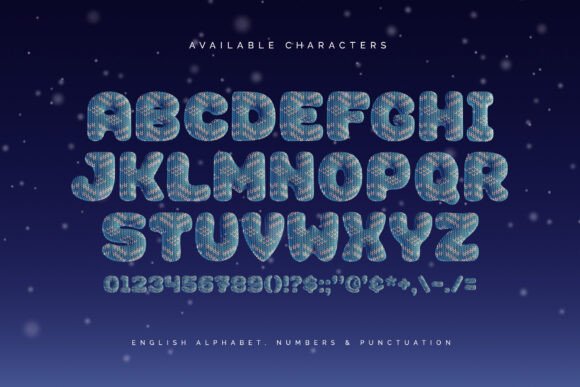 Cozy Winter Font - Preview 3