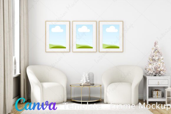 Frame Mockup Living Room - Canva