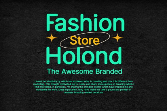 Fuildon Font PNG with transparent background - Preview 1
