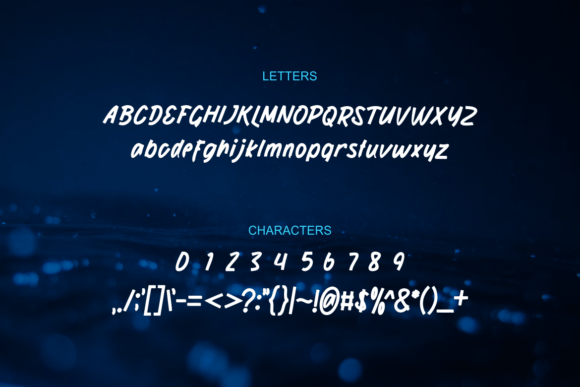 Ghamplex Font - Preview 3