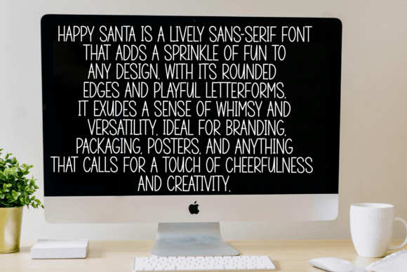 Happy Santa Font - Preview 4