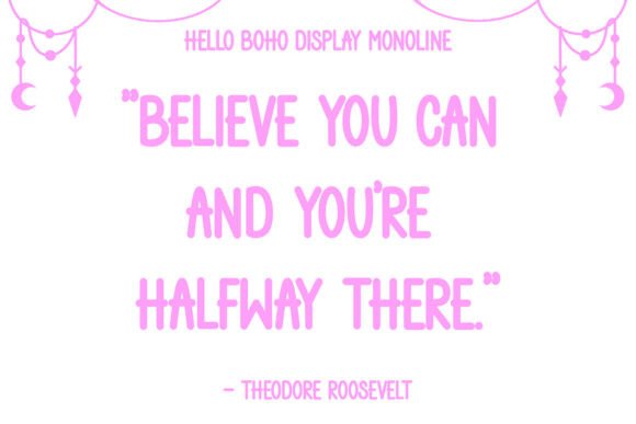 Hello Boho Font - Preview 5