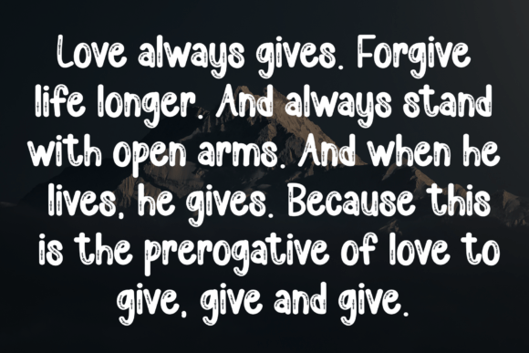 Journal Sunday Font PNG with transparent background - Preview 5