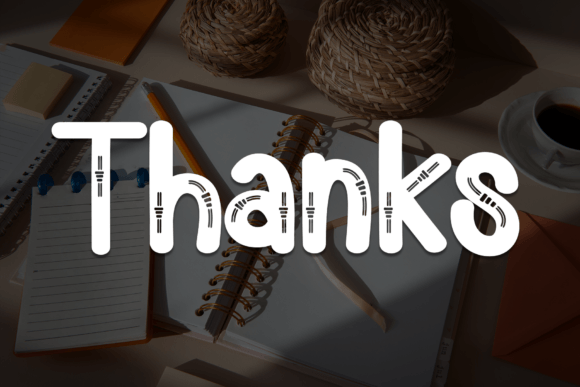 Journal Sunday Font PNG with transparent background - Preview 6
