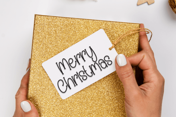 Momentic Christmas Font PNG with transparent background - Preview 4