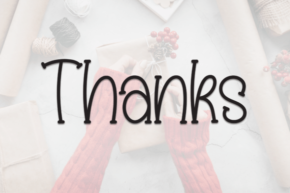 Momentic Christmas Font PNG with transparent background - Preview 6