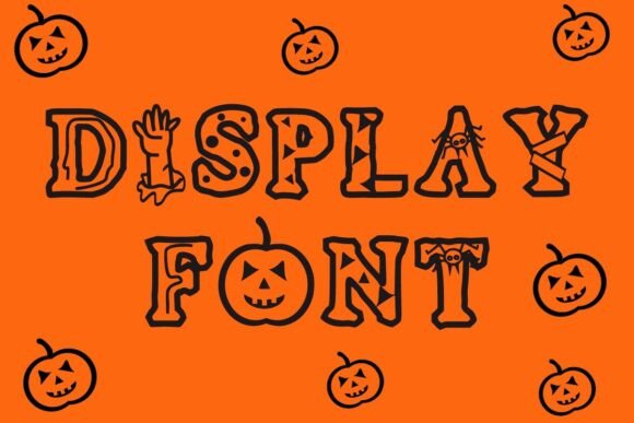 October Amazing Font PNG with transparent background - Preview 2