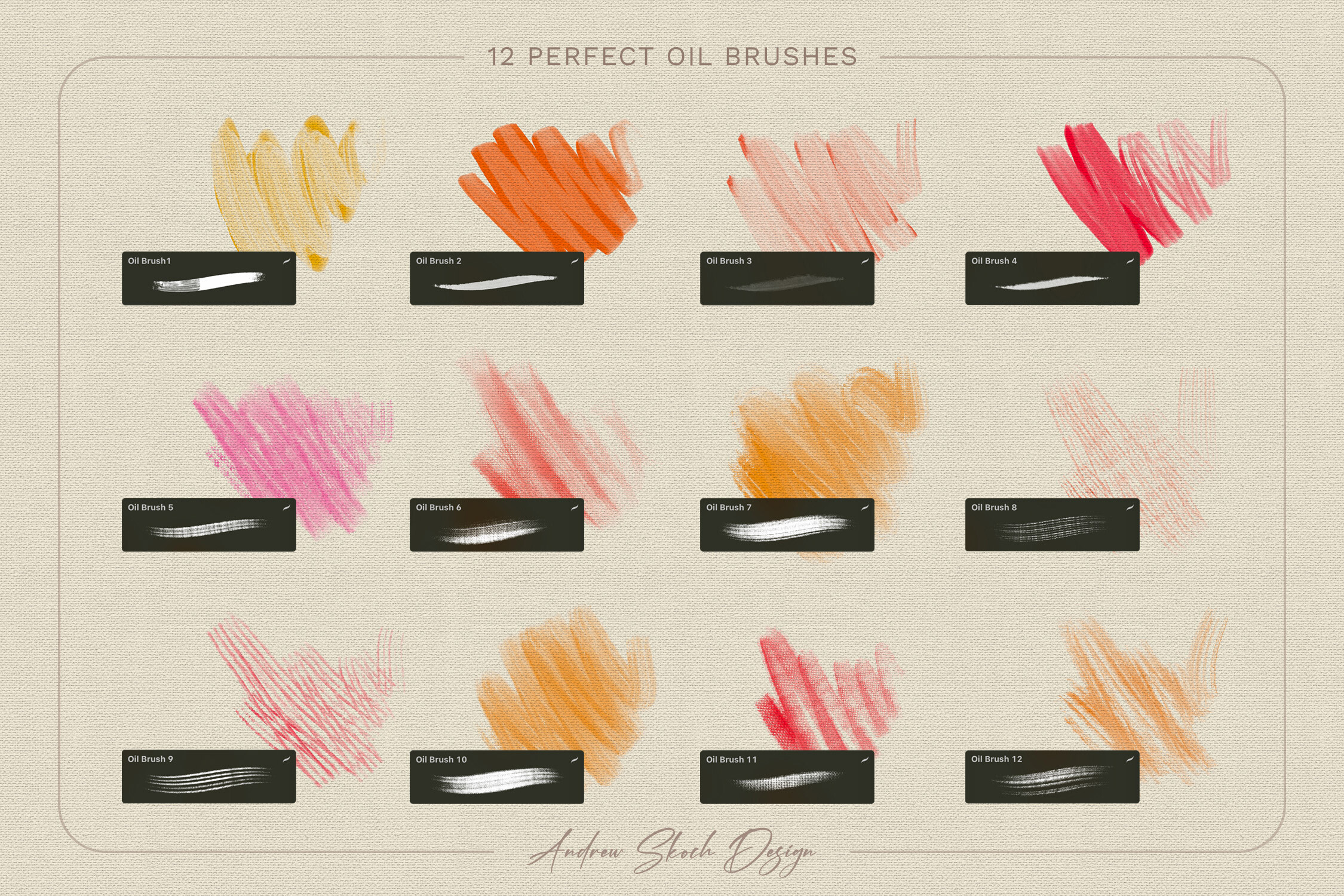 Oil Paint Procreate Brushes - photo 4