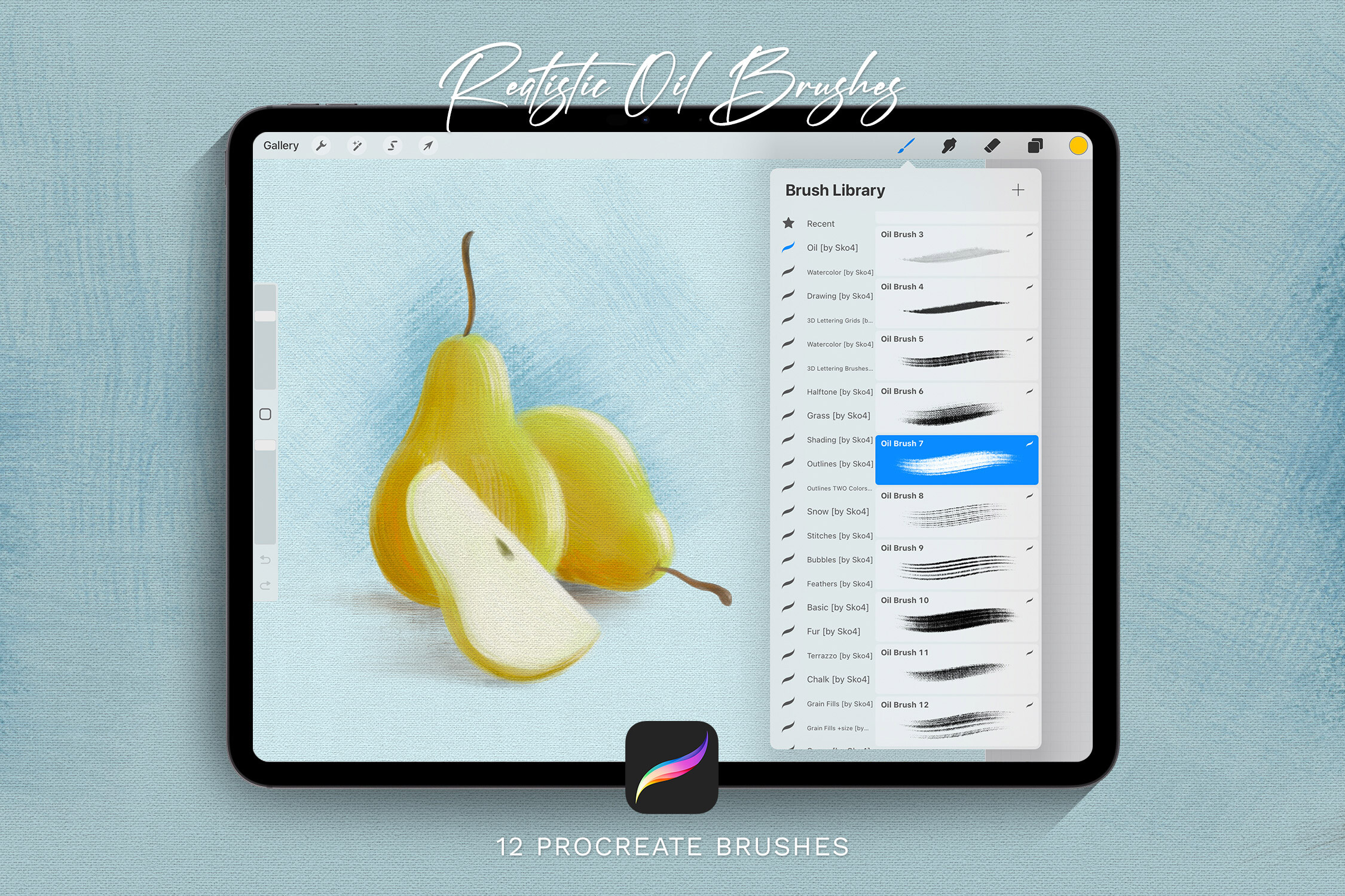 Oil Paint Procreate Brushes - photo 7