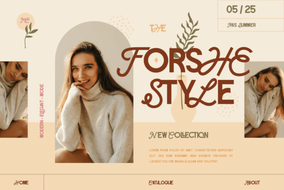 Sefrum Font PNG with transparent background - Preview 2