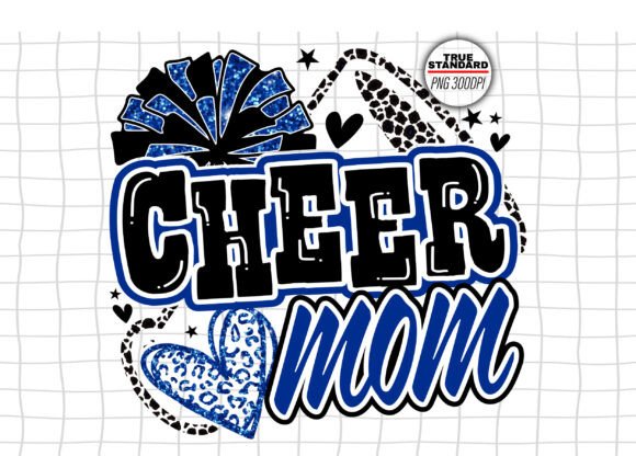 Cheer Mom Png, Football Leopard