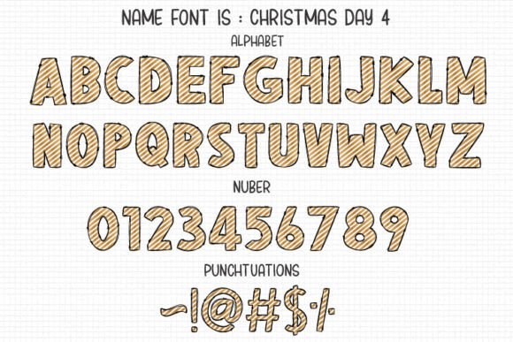 Christmas Day Font - Preview 4