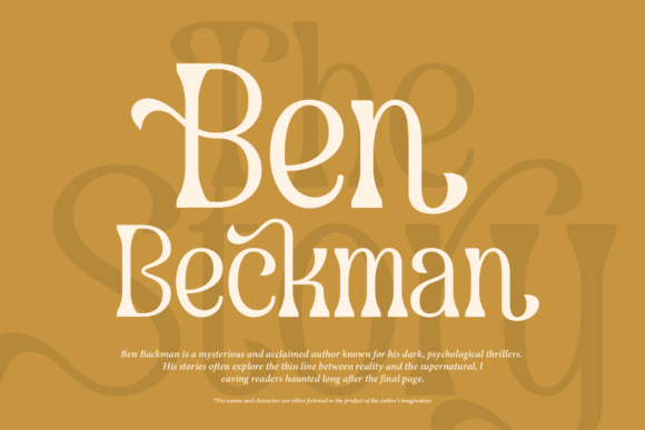 Dearshy Haislein Font - Preview 2