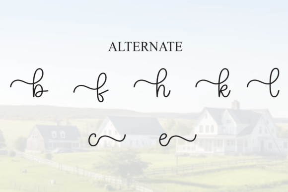 Farmhouse Font - Preview 6