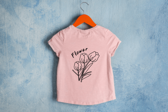 Flower Doodle Font - Preview 4