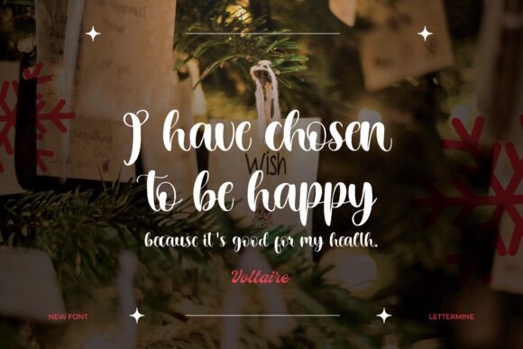 Slack on Christmas Font PNG with transparent background - Preview 2