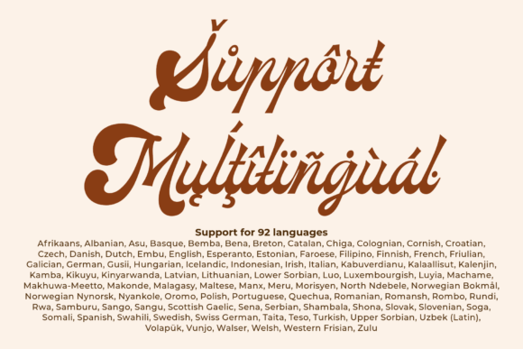 Amsterna Font - Preview 3