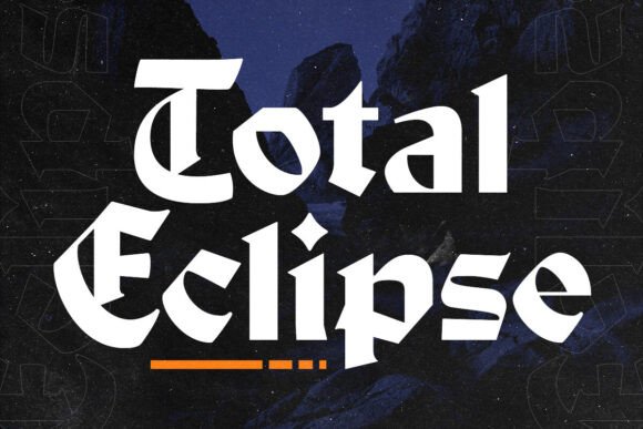 Black Magma Font - Preview 6