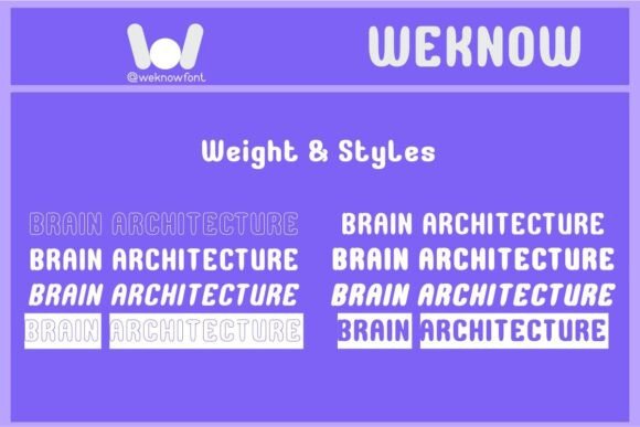 Brain Architecture Font - Preview 5
