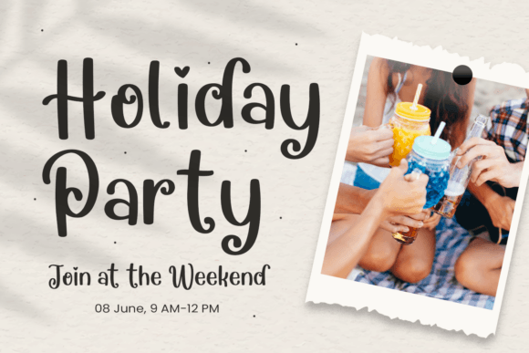 Buttermilk Smoothie Font - Preview 2