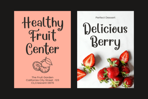 Buttermilk Smoothie Font - Preview 4