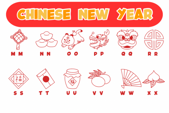 Chinese New Year Font - Preview 2