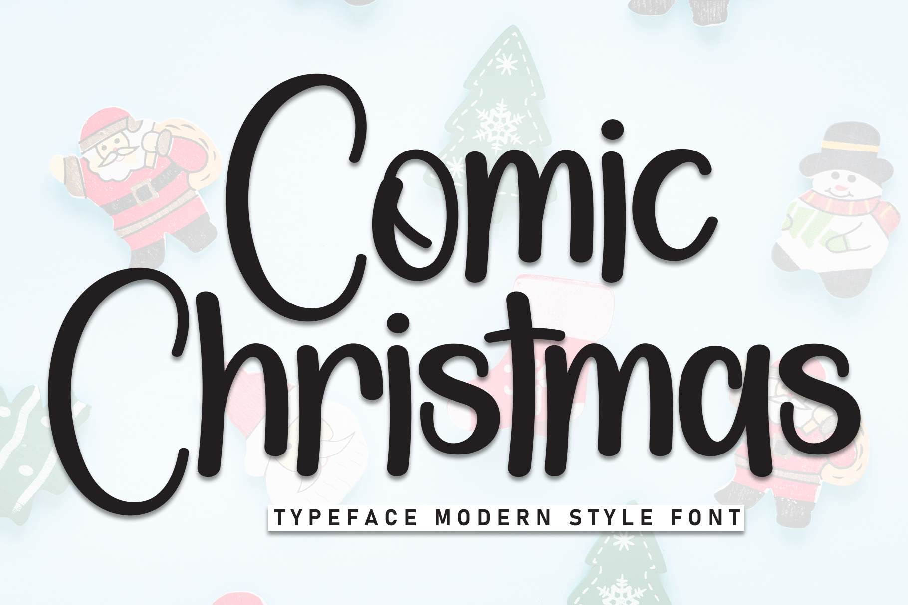 Comic Christmas Font - photo 1