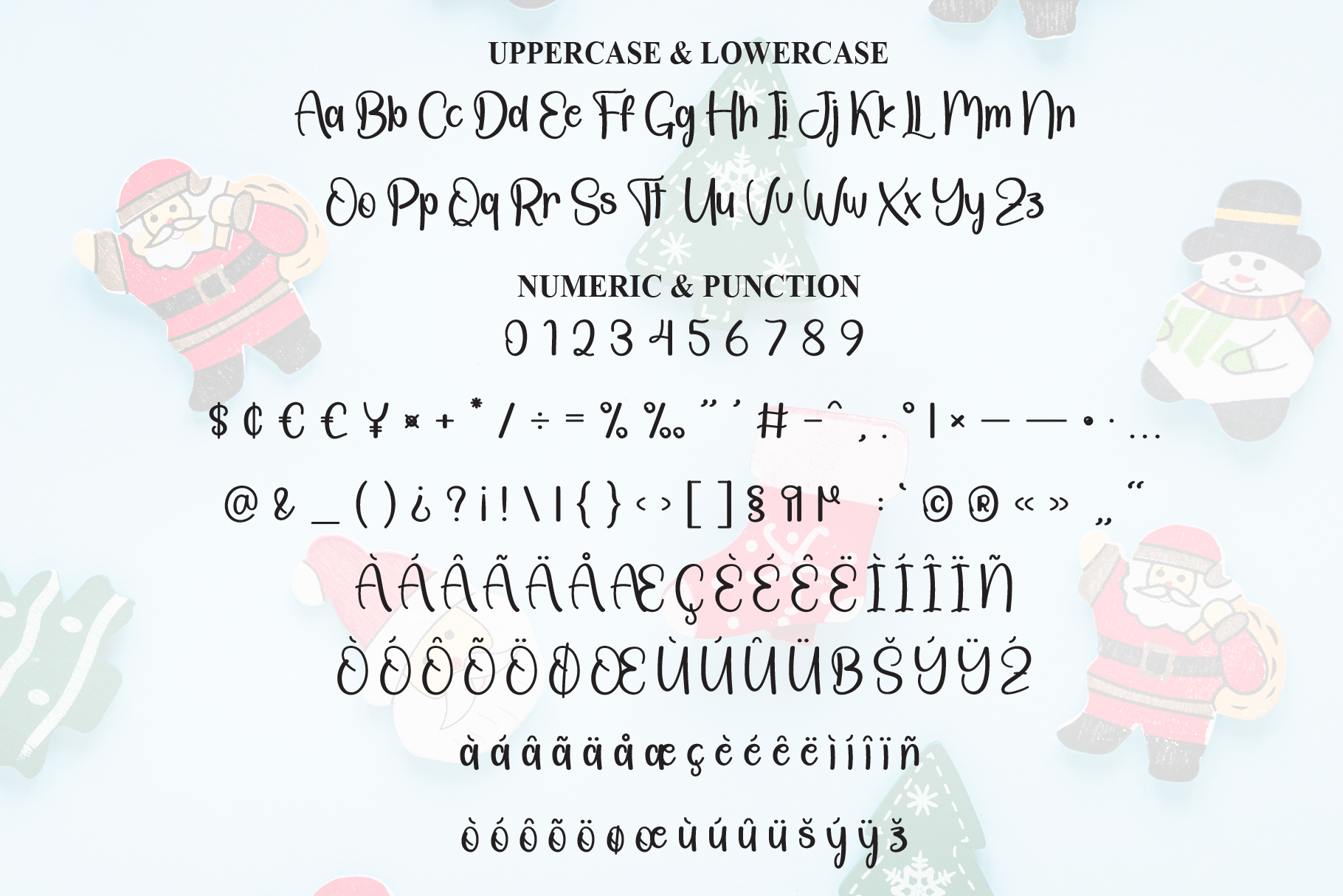 Comic Christmas Font - photo 7
