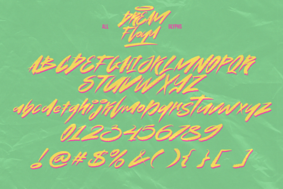 Dream Floyd Font - Preview 1