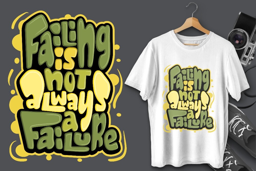Failing is Not Always a Failure Graphic by Boy William · Creative Fabrica