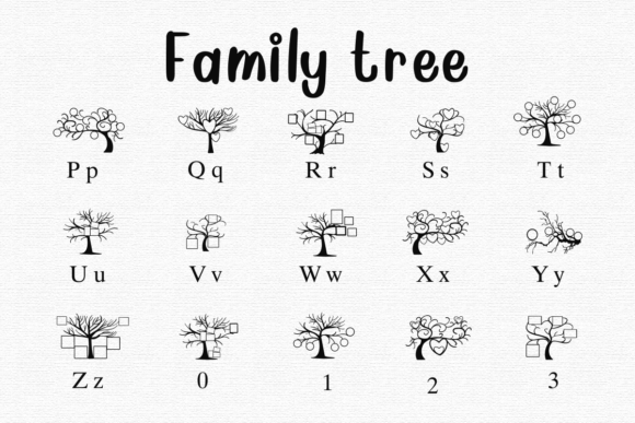 Family Tree Font - Preview 2