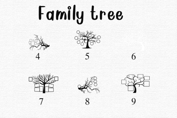 Family Tree Font - Preview 3