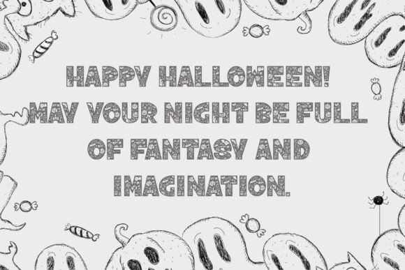 Halloween Doodle Font - Preview 3