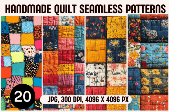 Handmade Quilt Seamless Patterns