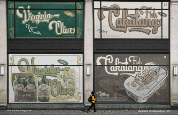 Hollywoody Font PNG with transparent background - Preview 4