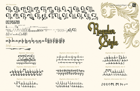 Hollywoody Font PNG with transparent background - Preview 6