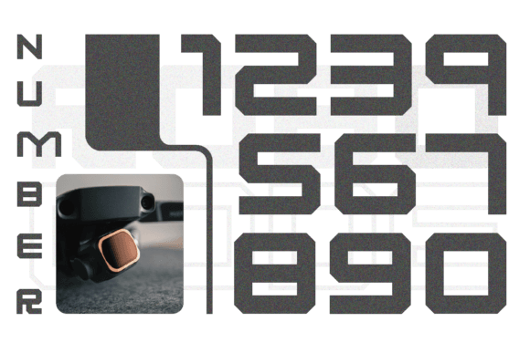 Robocode Font PNG with transparent background - Preview 3