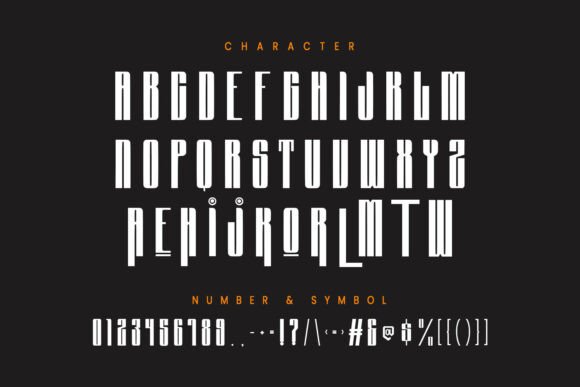 Roollents Font PNG with transparent background - Preview 6