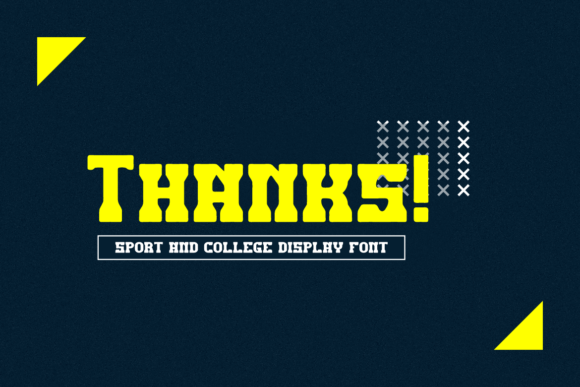 Sekoxaz Athletics Font font preview - 5