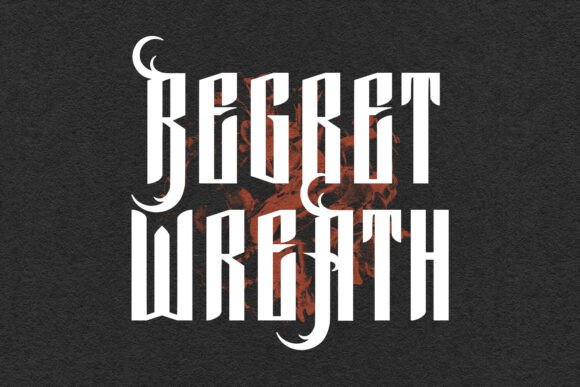 Sheross Font PNG with transparent background - Preview 3